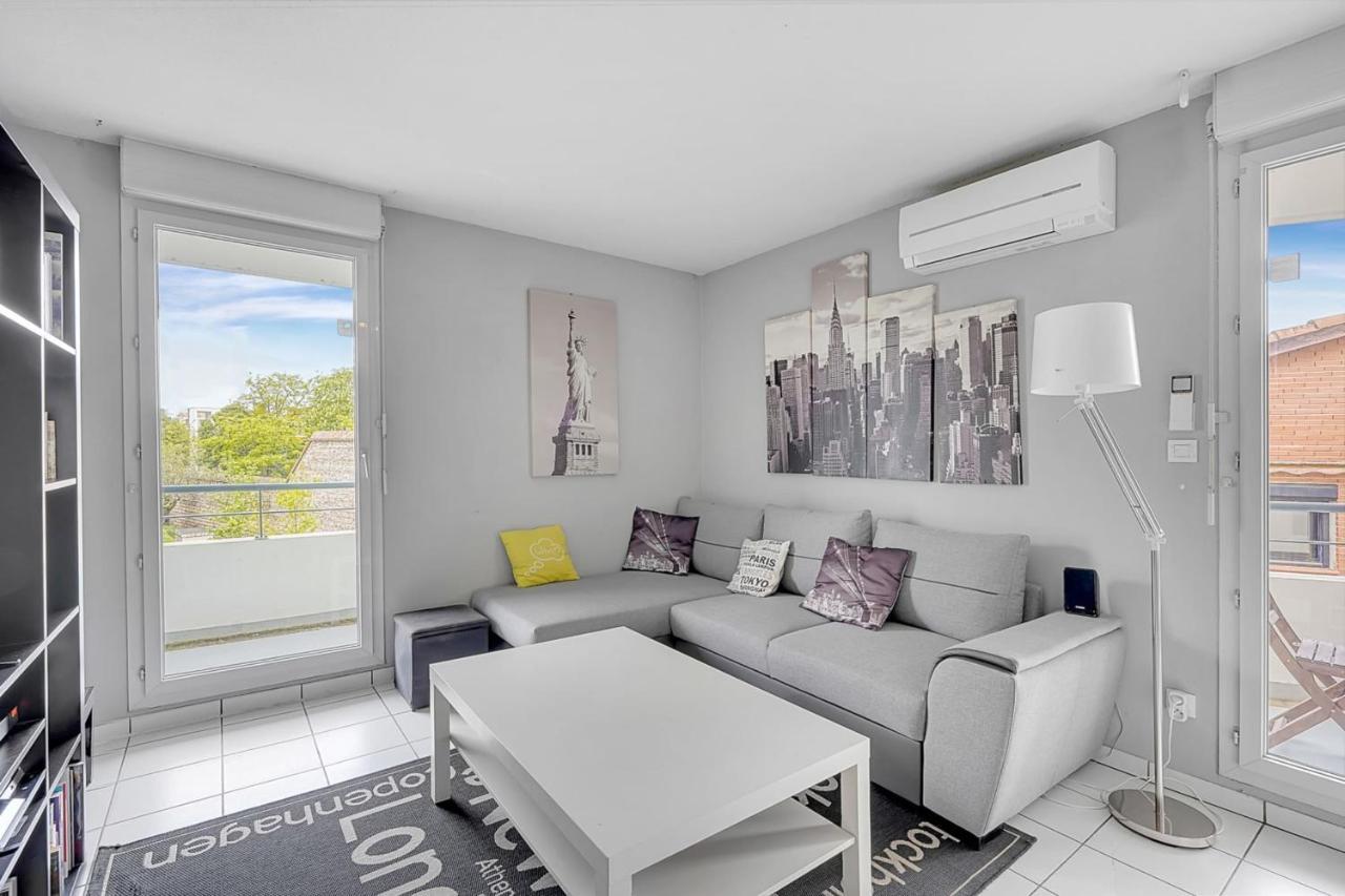 Sublime 64M With 2 Balconies For 6 In Toulouse Lägenhet Exteriör bild